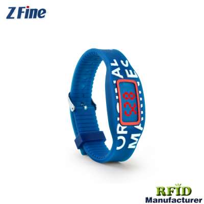 china manufacturer transparent NFC business rfid waterproof silicon wristband