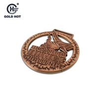 best selling products china manufacturer brass rose gold plated adhesive metal furniture tag