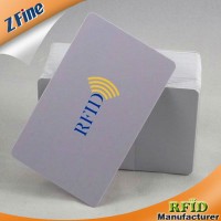 Passive Long Range UHF Blank PVC Card /RFID Tag