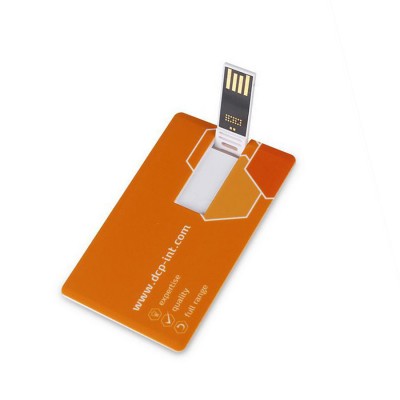 Plastic USB business Card for Screen Printing digital printing etc